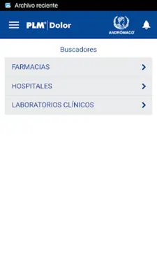 PLM Dolor android App screenshot 4