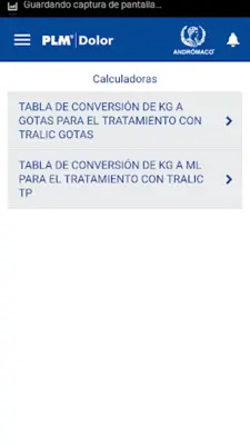 PLM Dolor android App screenshot 5