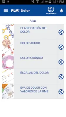 PLM Dolor android App screenshot 6